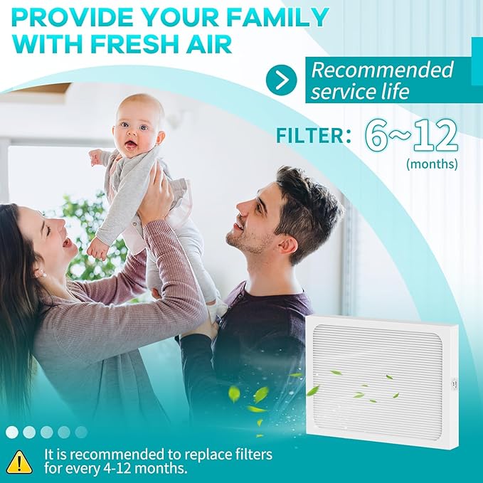 9 x 11 x 1 MERV 13 Replacement Dehumidifier Filter Compatible with Santa Fe Compact70, Ultra70, Element, Compact2, UA 65H dehumidifier Models (4Pack)