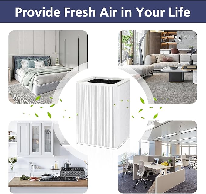 121 Replacement Filter Compatible with Blueair Blue Pure 121 Air Purifier, 2-in-1 HEPA Filters with Parti-cle and Activated Carbon Replacement Filter, 1 Pack
