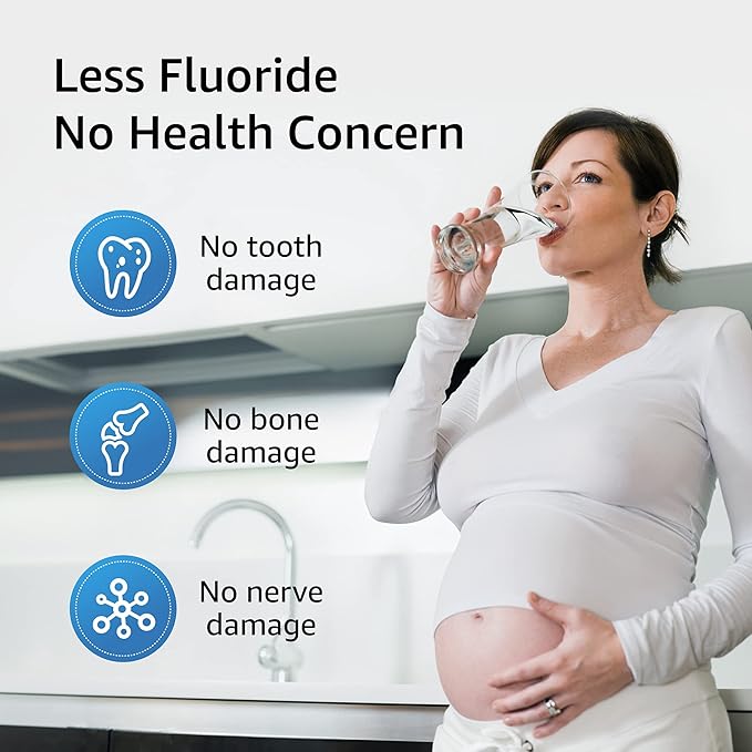 Filterlogic NSF/ANSI 372 Certified Fluoride Water Filter, Replacement for Berkey® PF-2® Fluoride Filter, Berkey® Gravity Filtration