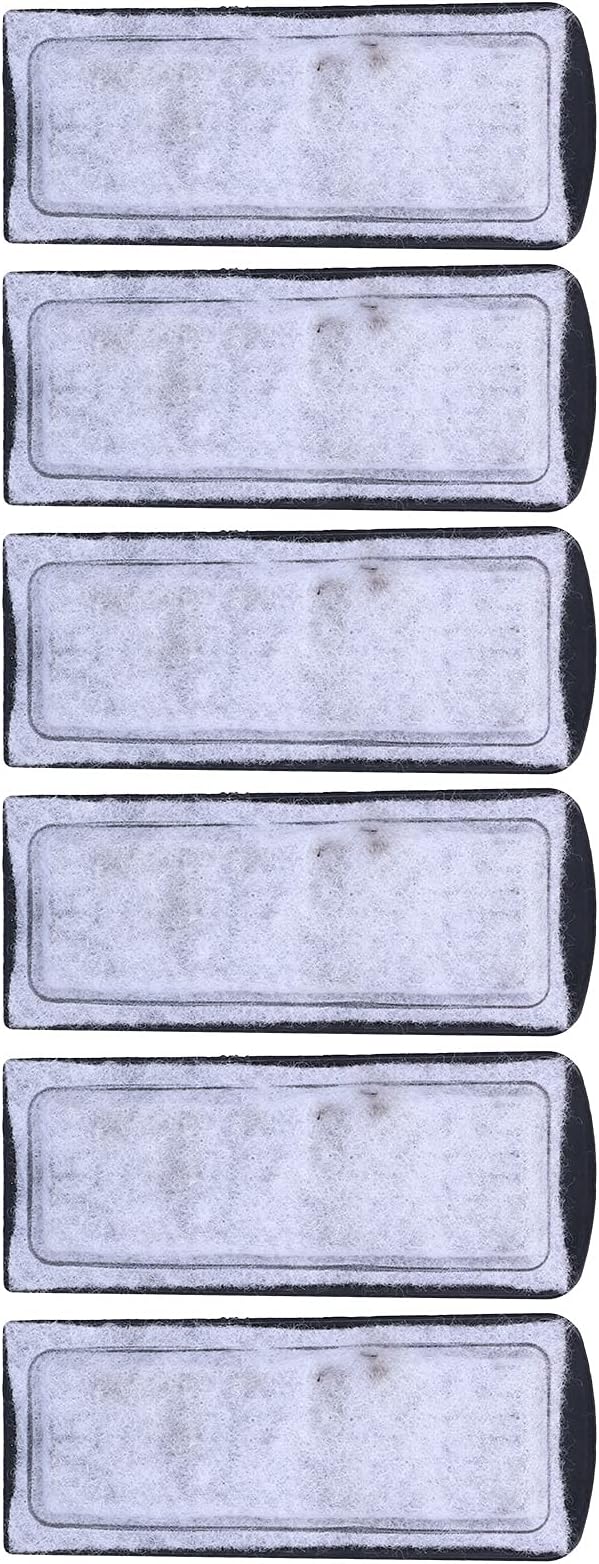 Jeanoko jbj Rimless Desktop Aquarium Filter Cartridge asin Fish Filter cartridges 17¡Á14¡Á4 6pcs Aquarium Filter Cotton Replacement wallmounted Filter Accessory for Fish