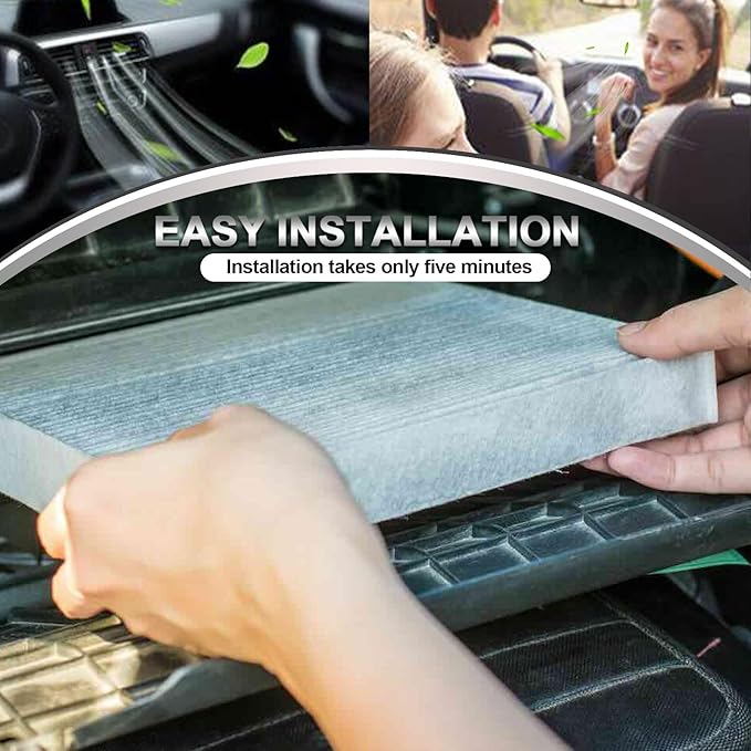 Comb Engine Cabin Air Filter for Ford F150 2016