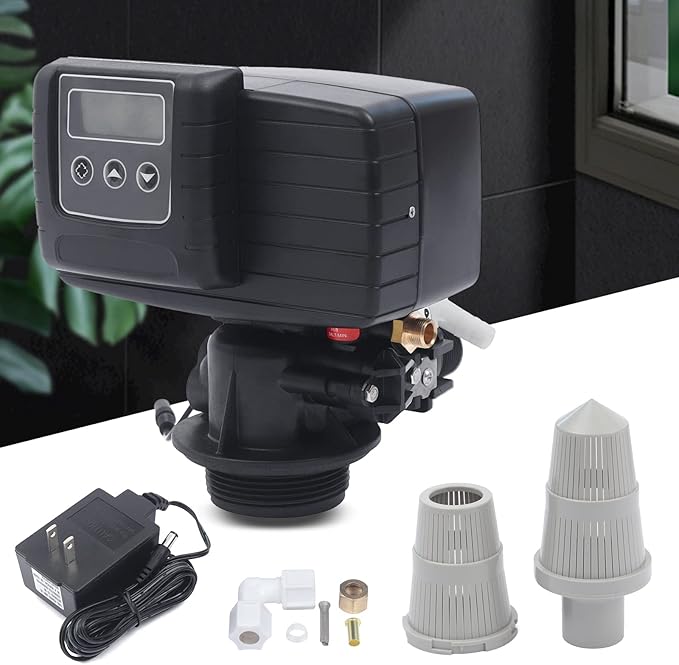 5600XSTST Time Type Water Softener Water Softener System 3W Water Softener Control Valve Digital Filter Control Head for Softening and Purifying Water
