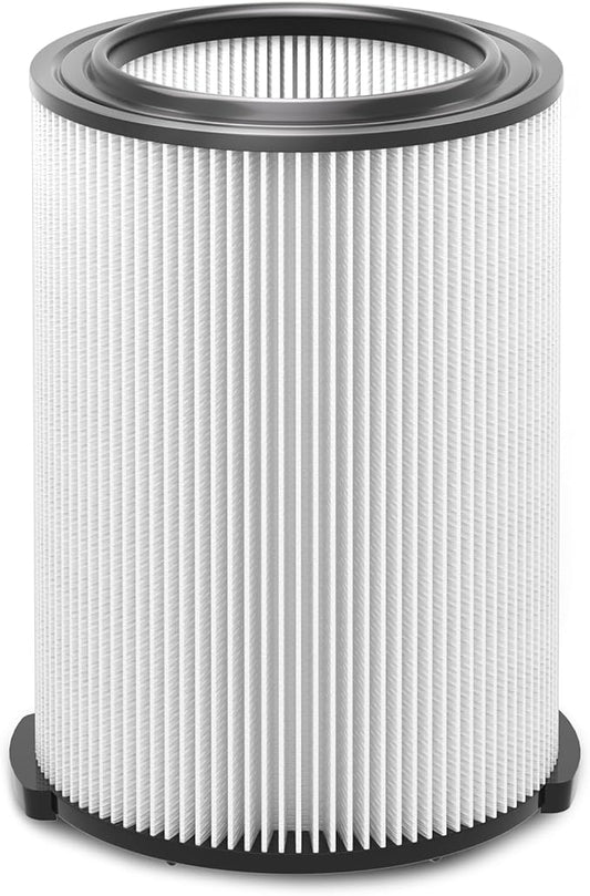 1 Pack Standard Wet or dry Vacuum Filter Vf4000 for RIDGID Vacs 5-20 Gallons & for husky 6-9 Gal Vacuum Cleaner, Replacement Vf4000 filter