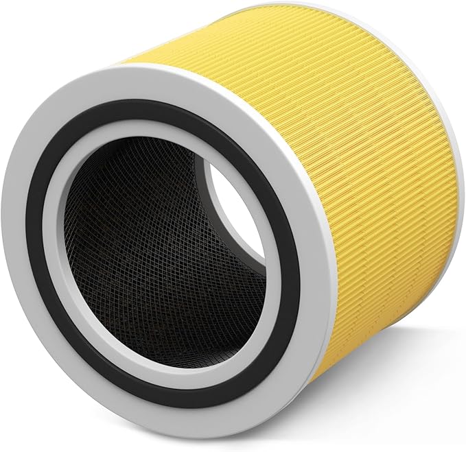 Core 200S-P Replacement Filter for LEVOIT Core 200S Smart WiFi Air PuriFier, 3-in-1 HEPA Filtration High-Efficiency Activated Carbon Pre-Filter, Core 200S-RF