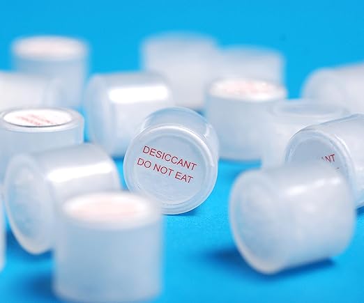 0.5 Gram 200 Pack Silica Gel Canister, Silica Gel Capsules, Silica Gel Packets, Moisture Absorbers for Food Storage, Food Grade Desiccant Dehumidifiers
