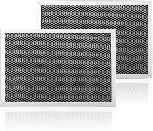 WUMZIJ 2PCS 5881 Dehumidifier Filter Compatible with Whole-House Dehumidifiers Models E100 E080 and Dehumidifying Ventilator 8192A, 12x13.5x1 MERV 8 Washable