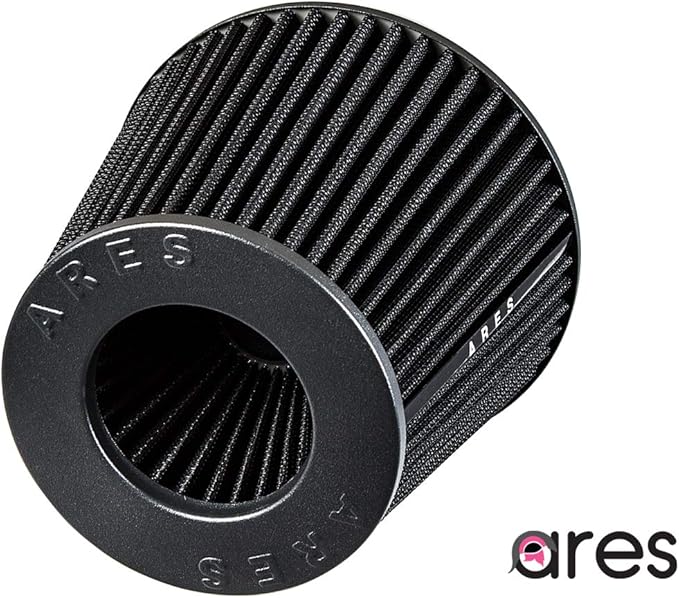 black 3" Universal Dry Air Filter Cone Dry Filter Replacement