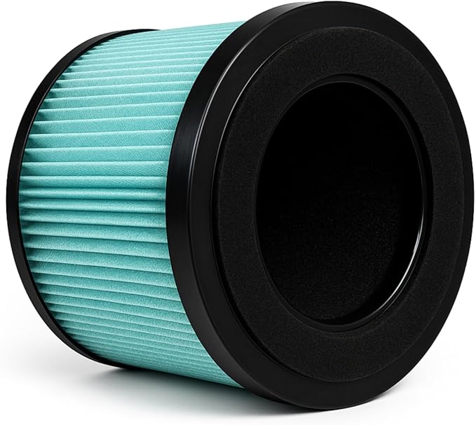 Nispira P40 Premium True HEPA Filter Replacement Compatible with KOIOS P40 Air Purifier | Removes Smoke, VOCs, Odor | 1 Pack