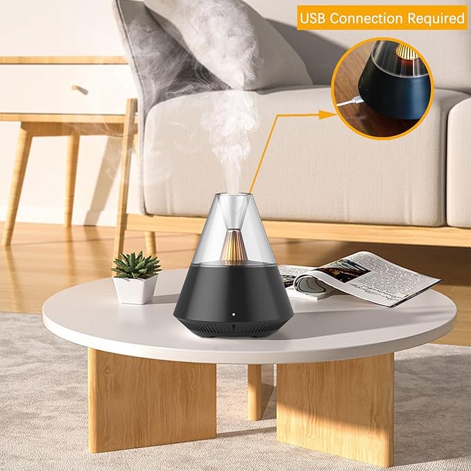 Humidifier for Small Room Home Bedroom Living Room Cool Mist Quiet Ultrasonic Humidifier with Nightlight for Baby Nursery