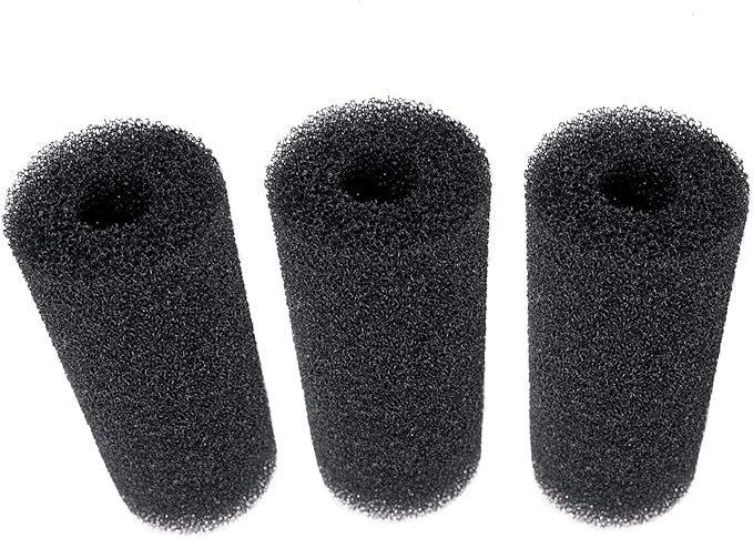 5.9″ Big Prefilter Foam Sponge Replacement Filtration Kit for Pond Aquarium Fish Tank Pad (3 PCS)