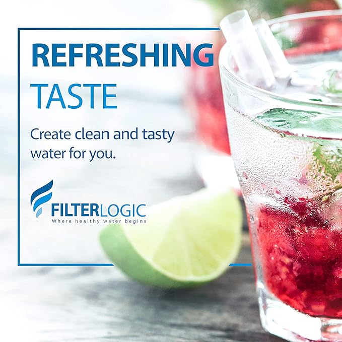 FilterLogic NSF Certified Pitcher Water Filter, Replacement for Brita® Classic 35557, OB03, Mavea® 107007, and Brita® Pitchers Grand, Lake, Capri, Wave, Amazon Basics® 10-Cup Pitcher (Pack of 6)