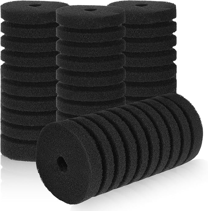 AQQA Replacement Aquarium Filter Sponge 4 Pack