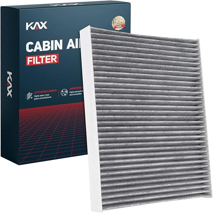 KAX Cabin Air Filter, CF10138 Replacement for Highlander 2001-2007 RX300 1999-2003 IS300 2001-2005 w/Activated Carbon Passenger Compartment Air Filter
