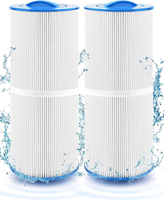 PACETAP Spa Filter Replaces for Unicel 6CH-960, 2 Pack Hot Tub Filter with Closed Handle(Not be Removed) Compatible with PJW60TL-F2S, Jacuzzi Filters J-300, J400, Filbur FC-2800, 6540-476, 6540-383