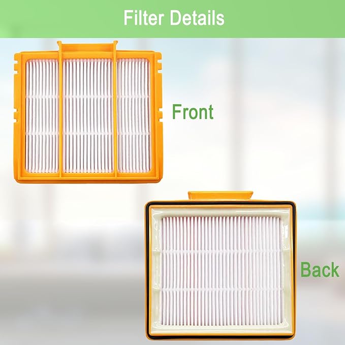 Replacement Parts for Shark AI AV2501S AV2511AE AV2610WA AV2501AE RV2502AE RV2400WD AI Ultra 2- in-1 Robot Vacuum, Main Brush, Filter, Side Brush, Roller Cover, Pre-Motor Foam & Felt Filter