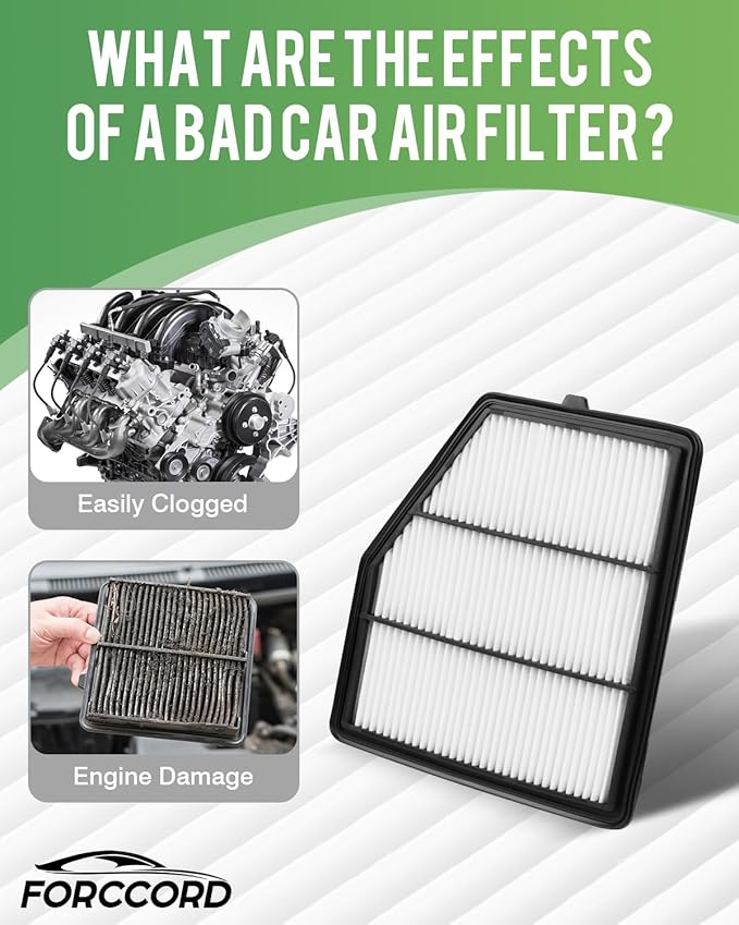 Cabin & Engine Air Filter Fit for Nissan Altima 2026 2025 2024 2023 2022 2021 2020 2019 2.5L Gas Only Activated Carbon Cabin Filter Replacement 272775NA1A CA12551 Car Accessories