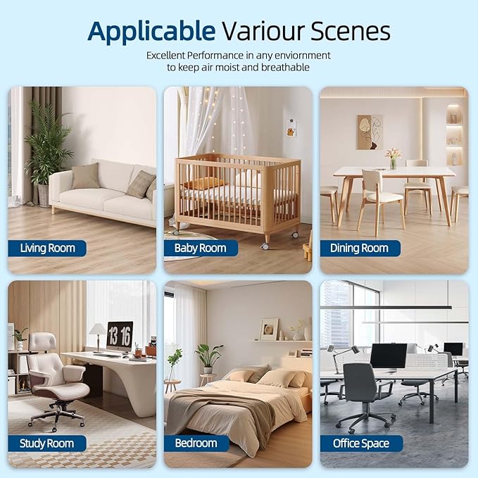 2-Pack 1043 Humidifier Filter Replacement: for Essick Air AIRCARE EP9500, EP9700, EP9800, EP9R500, EP9R800, 821000, 826000, 826800, 831000 and Bemis Space Saver 800 8000 Super Wick Humidifiers