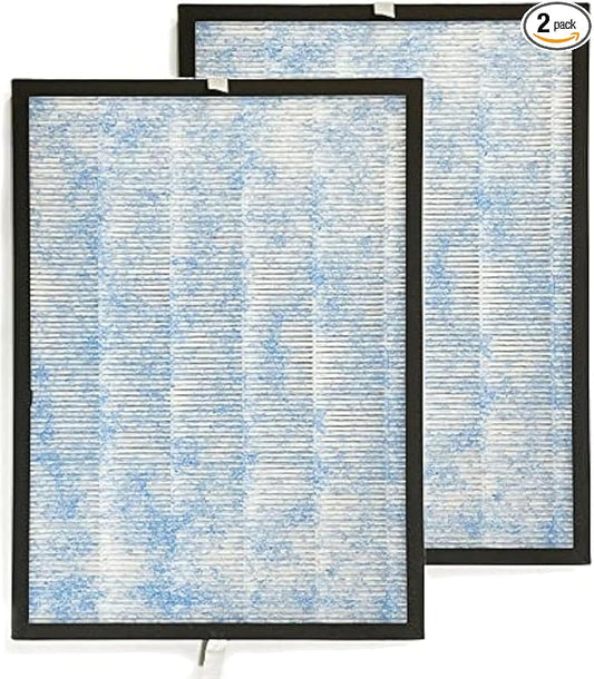 Nispira True HEPA with Activated Carbon Pre Filter Replacement Compatible with Membrane Solutions MSA3 Air Purifier, 2 Pack