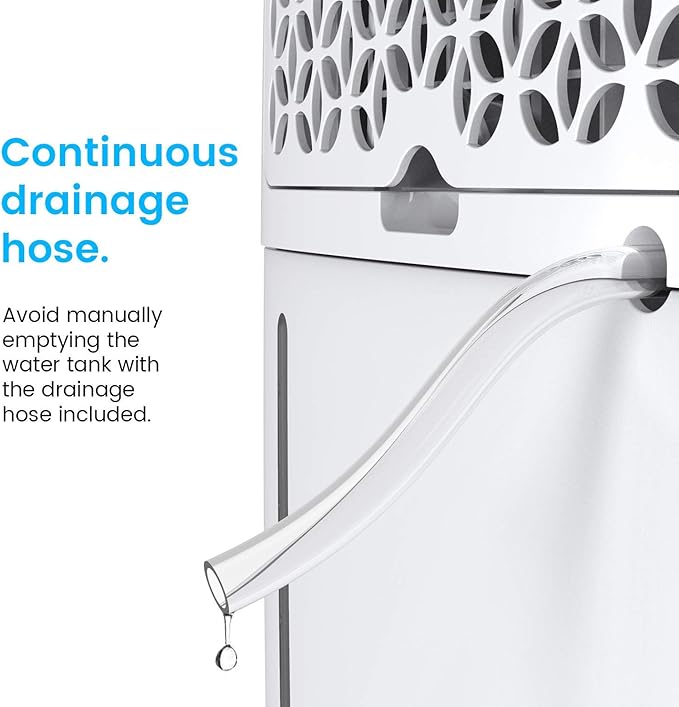 Pro Breeze 50 Pint Dehumidifier - 3,500 4,000 Sq Ft Dehumidifiers for Home Large Room Basements with Humidity Sensor, Auto Shut Off, Continuous Drainage Hose, Removes Moisture, Ideal for Basement