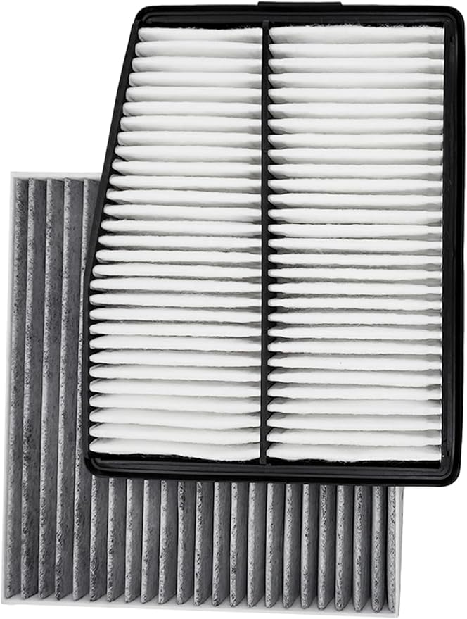 JTBU727-11944 Engine & Cabin air Filter for Sorento Hybrid (2022-2023),Sonata Hybrid (2020-2023),Santa Fe Hybrid (2022-2023),Tucson Hybrid (2022-2023),Sportage Hybrid 2023.Replacement for 97133L1000.