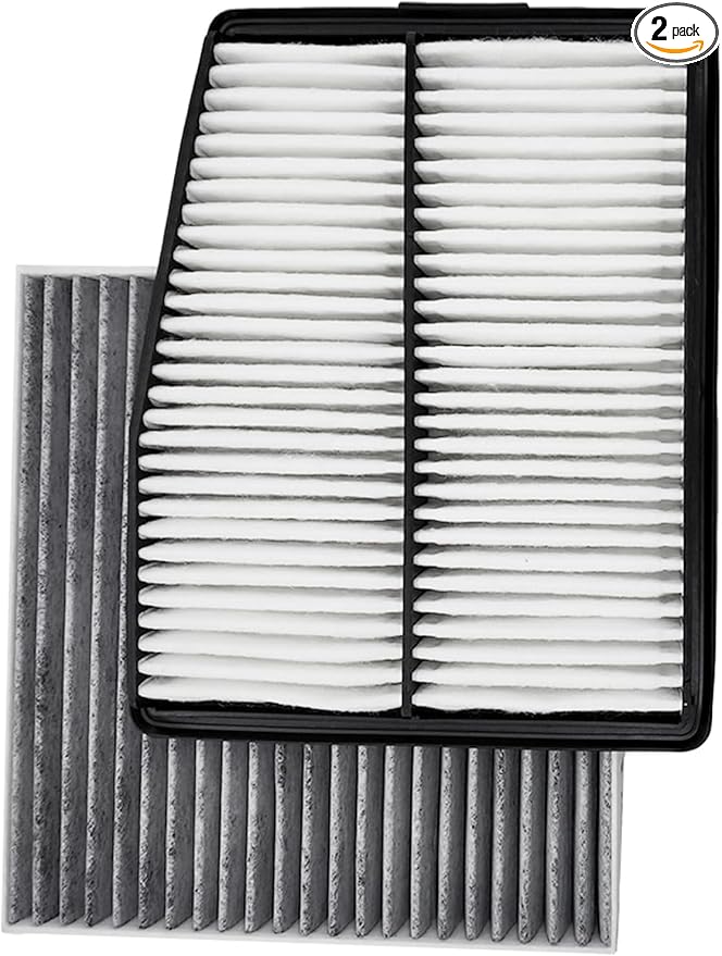 JTBU727-11944 Engine & Cabin air Filter for Sorento Hybrid (2022-2023),Sonata Hybrid (2020-2023),Santa Fe Hybrid (2022-2023),Tucson Hybrid (2022-2023),Sportage Hybrid 2023.Replacement for 97133L1000.