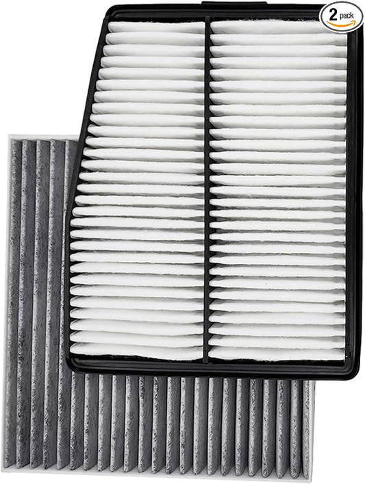 JTBU727-11944 Engine & Cabin air Filter for Sorento Hybrid (2022-2023),Sonata Hybrid (2020-2023),Santa Fe Hybrid (2022-2023),Tucson Hybrid (2022-2023),Sportage Hybrid 2023.Replacement for 97133L1000.