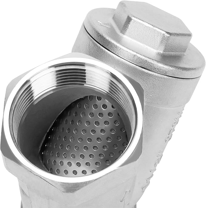 1-1/2 Inch Wye Strainer 100 Mesh Screen Filter Valve - 800 WOG SUS316 CF8M