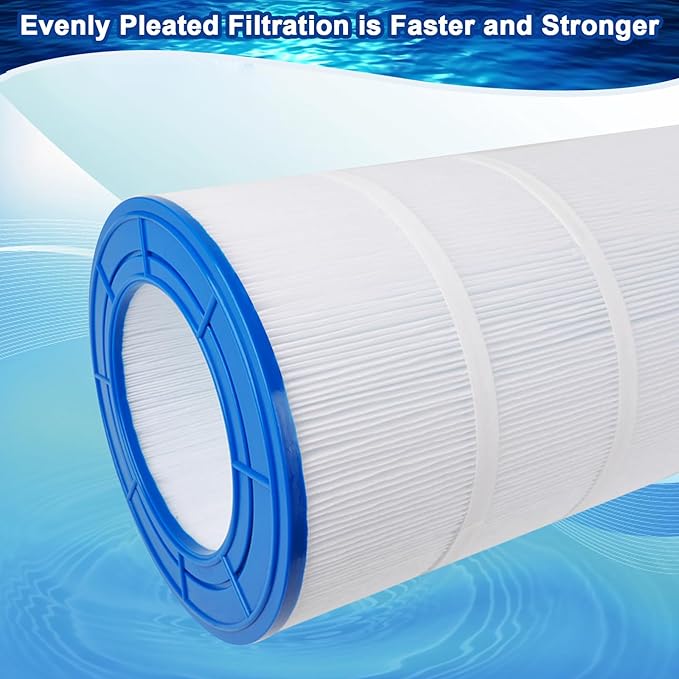 Pool Filter Cartridge Compatible with PAP200, CC200, Clean & Clear 200, R173217, Unicel C-9419, Filbur FC-0688, 59054400, 200 sq.ft Filter Cartridge, 1 Pack