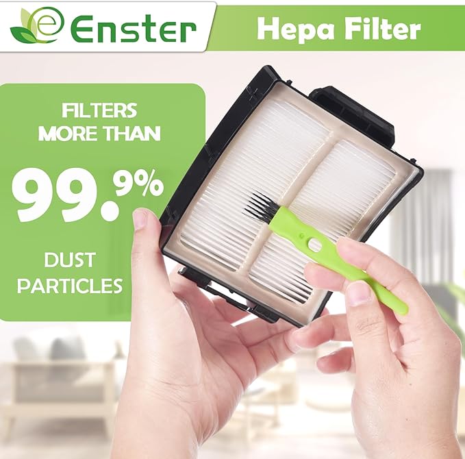 UV850 UV900 Filter Replacement for Shark Performance Lift Away DuoClean UV850 UV900 LA492 LA490 Upright Vacuum, 1 HEPA Filters and 2 Foam & Felt Filters, Compare to Part #XHF320 & XFFK602UKT