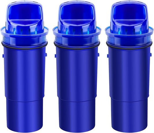 Water Filter Replacement Compatible with PUR Pitcher and Dispenser CRF950Z, CRF-950Z, PPF900Z, PPF951K, 4-in-1 Filter System, Effectively Reducing Lead, PFOA, and PFOS, Pack of 3, By DESENRUIS