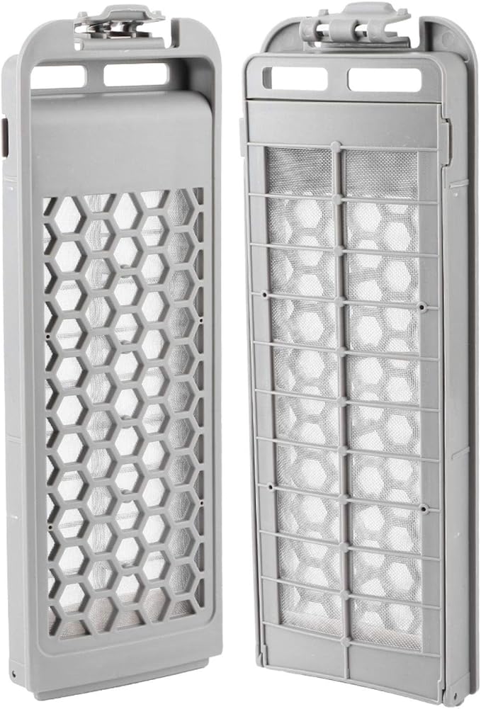 GLOGLOW Plastic Trap for Washing Machine, Household Washing Machine Filter Washing Machine Laundry Filter Box Replacement for DC62‑00018A DC97‑16513A
