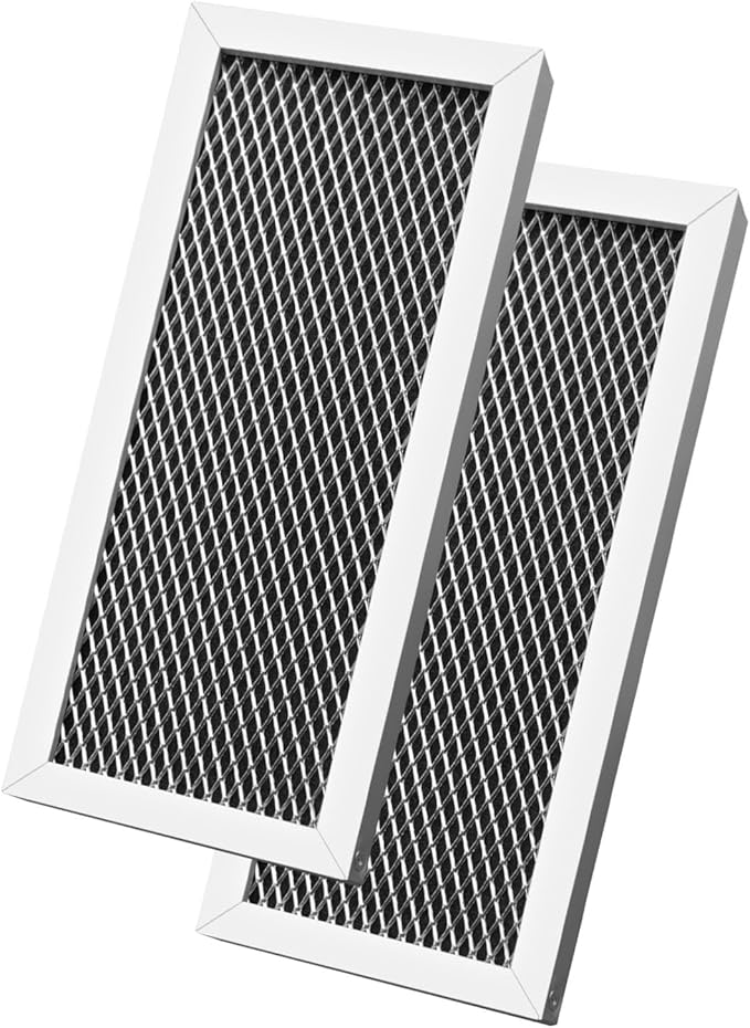 2 Pcs Microwave Charcoal Filter for Samsung ME19R7041FT, ME19R7041FT/AA, ME19R7041FS, ME19R7041FS/AA, ME19R7041FB, ME19R7041FB/AA