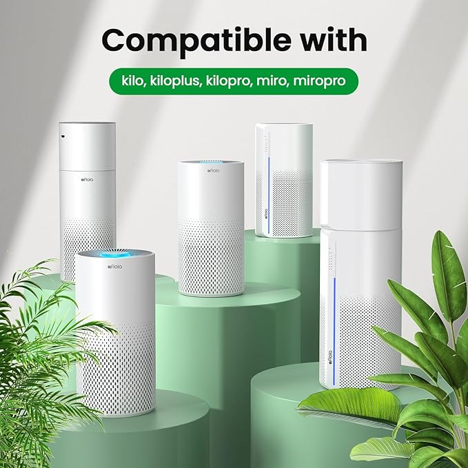 Afloia Toxin Romover Filter for KILO/KILOPRO/KILOPLUS/MIRO/MIROPRO Air Purifiers