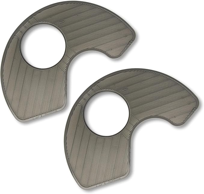 2-Pack WPW10463906 Dishwasher Screen Filter- Compatible with Whirlpool KitchenAid Amana Maytag Kitchen Dishwashers - Replaces WPW10195360,2312301,PS11755148,AP6021820