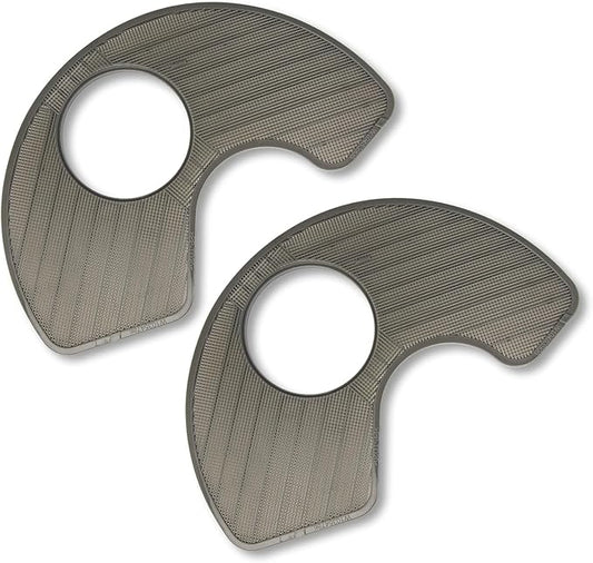 2-Pack WPW10463906 Dishwasher Screen Filter- Compatible with Whirlpool KitchenAid Amana Maytag Kitchen Dishwashers - Replaces WPW10195360,2312301,PS11755148,AP6021820