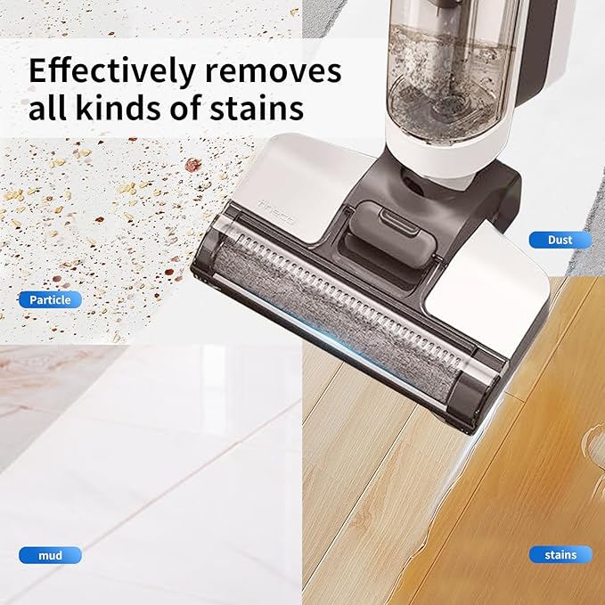 Roller Brush Replacement Compatible with Tineco iFloor 3,Floor One S3, iFloor 2 Cordless Vacuum Cleaner, Replacement Parts Include 2 Brush Rollers