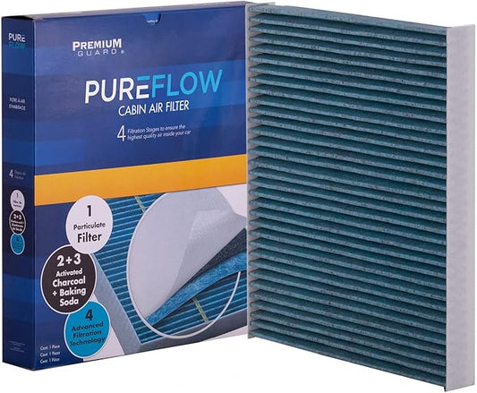 PureFlow Cabin Air Filter PC4080X | Fits 2011-2015 Kia Sorento, 2010-2011 Hyundai Santa Fe