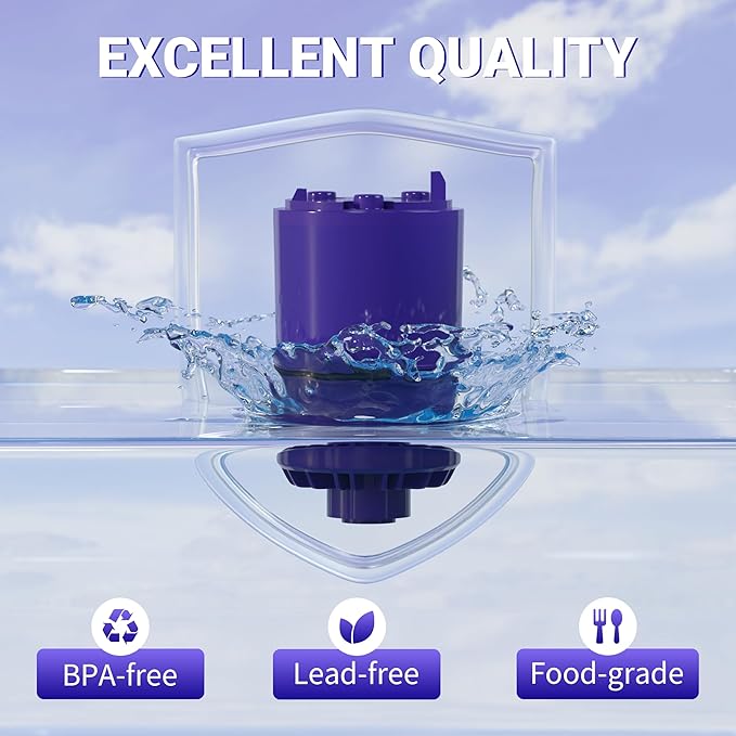 RF3375 Compatible with All PUR, fit for RF-9999,RF3375,PUR PLUS Faucet Filtration Systems,FM-2500V, FM-3700, PFM400H, PFM450S, PFM150W, PFM350V, FM2500V,FM-3700 water filter,3 Pack,By YPMQY