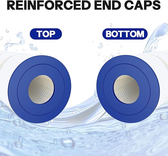 Pool Filter Compatible with 580, CX580XRE, CX580XRE, SwimClear C3025, SwimClear C3030, PA81/ -4/ PAK4, C-7483, FC-1225, 4 Pack