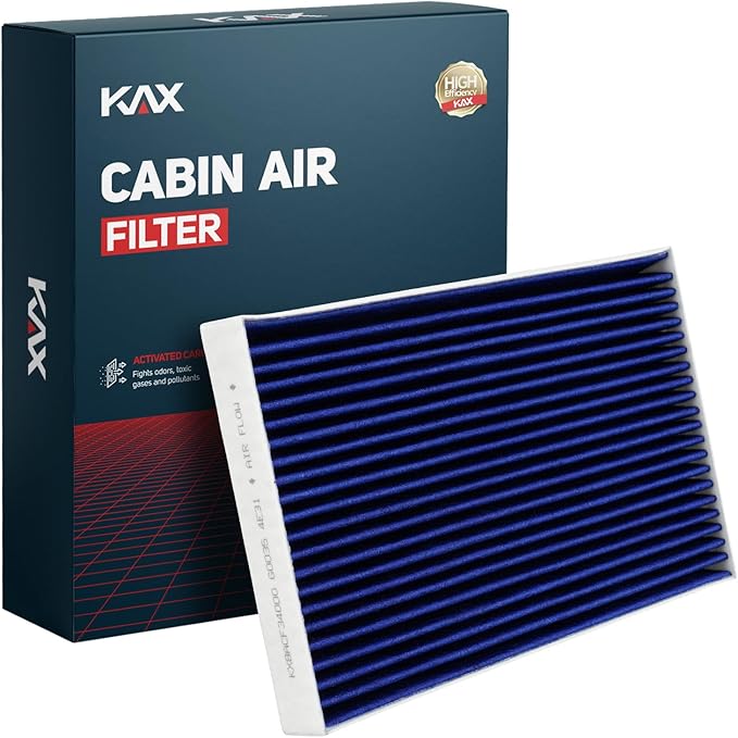 KAX Premium Cabin Air Filter, CF11181 Replacement for Chevy Corvette 2005-2019, XLR 2004-2009 Strong Adsorption w/Upgraded Activated Carbon