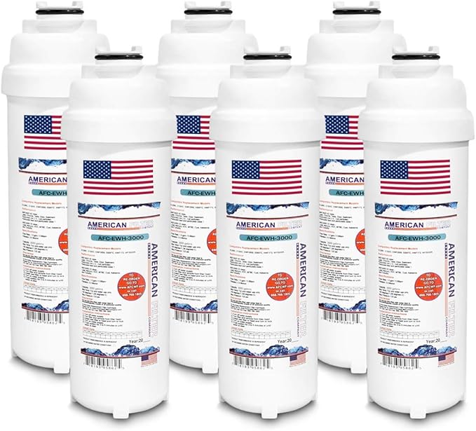 AFC Brand, Water Fountain Filters, Model # AFC-EWH-3000, Compatible with EWF3000 6 - Filters