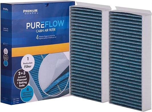 PureFlow Cabin Air Filter PC9976X | Fits 2014-2024 Mini Cooper, 2017-2024 Cooper Countryman, 2016-2024 Cooper Clubman, 2020-2024 BMW 228i Gran Coupe