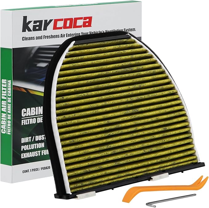 CUK29005 (CF10934) Cabin Air Filter, Replacement for AMG GT, C230, C250, C300, C350, E250, E350, E400, E550, Premium Cabin Filter with Activated Carbon, Filter Up Dust Pollen
