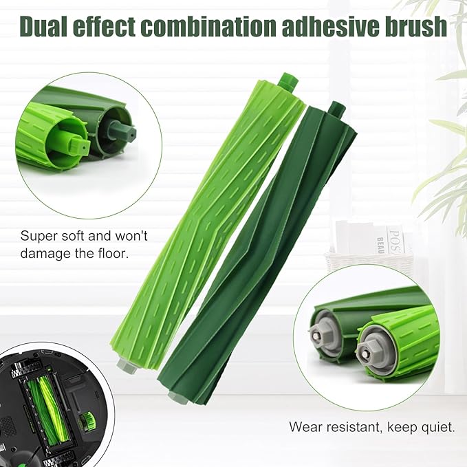 Replacement Parts Roller Brushes for iRobot Roomba i&e&j Series E5 E6 i1 i1+ i7 i7+ i7 I7 Plus i6 i6+ i3 i3+ i4 i4+ i8 i8 j7 j7+ Vacuum Cleaner Accessories