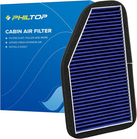 PHILTOP Cabin Air Filter, Replacement for CF10548, 2007-2012 Escape,2007-2011 Mariner,2008-2011 Tribute, Premium Cabin Filter with Activated Carbon Filter
