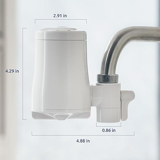 Tappwater EcoPro - Faucet Water Filter, 5 Stage Nanotechnology Water Filtration System, Tap Water Filter, Filters 100+ substances incl Chlorine, Limescale and Bad Taste