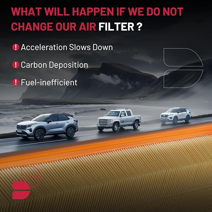 BDFHYK CA9711 Engine Air Filter Compatible with Audi A3, Q3, TT (Quattro) & Volkswagen Jetta, Passat, Beetle, CC, Golf, GTI & More, 1.8L 1.9L 2.0L, Replace# PA4622