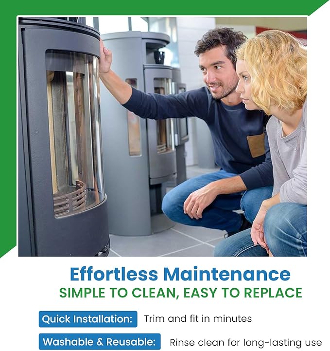 Filter Everything Mobile Home Furnace Door Filter - Reusable Furnace Filter Compatible with Miller, Nordyne, Intertherm, Broan, Maytag - Effective Air Filtration System for Improved Indoor Air Quality