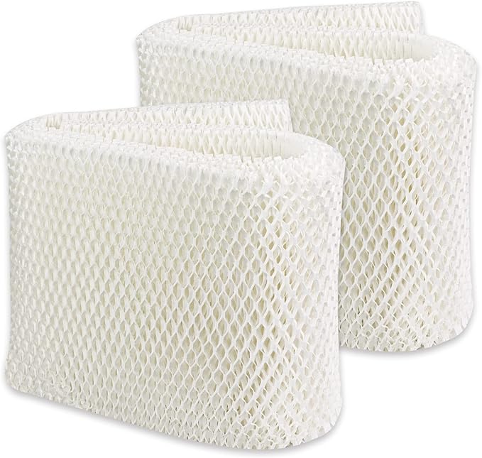 Funmit MAF2 Humidifier Wick Filter (2 Pack) Replacement Compatible with Essick Air AIRCare MoistAIR MA0800, MA0600, MA0601 and Kenmore 15408, 17006, 29706, 29988 Series Humidifiers