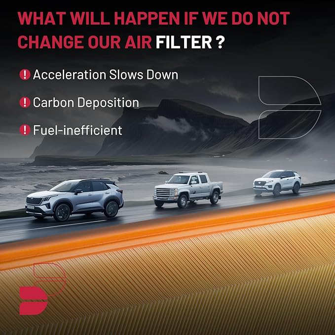 BDFHYK CA11876 Engine Air Filter Compatible with Audi A3, A3 Quattro, Q3, S3, TT Quattro & Volkswagen Arteon, Golf, GTI, Jetta, Tiguan, 2015-2023, Replace# 5Q0129620D